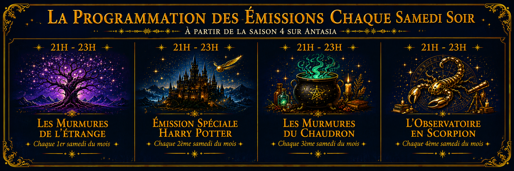 programmation du samedi soir