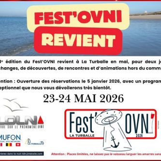 Fest'Ovni 2026 inscription dés le 5 janvier 2026